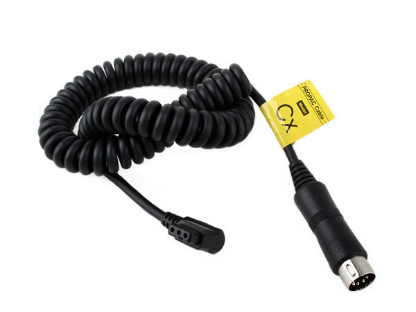 GODOX PB820CX CANON SPEEDLITE CABLE TO BE USED WITH GODOX PB920 LITHIUM ION BATTERY PACK