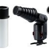 GODOX AD-S9 SNOOT WITH HONEYCOMB GRID FOR WISTRO SPEEDLITE FLASH AD180 AD360