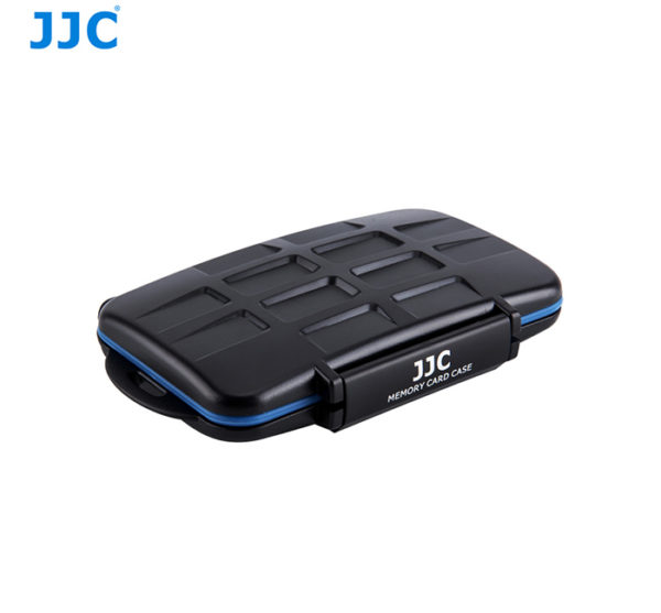 JJC MC-STC10 Professional Water-Resistant Memory Card Case Protector for 2 CF + 4 SD + 4 MSD Cards Storage|Camera Accessories-0