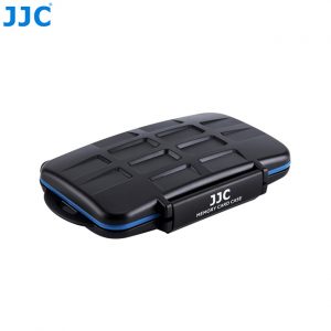 JJC MC-STC10 Professional Water-Resistant Memory Card Case Protector for 2 CF + 4 SD + 4 MSD Cards Storage|Camera Accessories-0