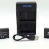 Beston USB Dual Charger And 2 Battery Kit for Canon LP-E12