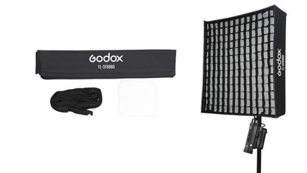 GODOX FL-SF 6060 SOFTBOX WITH GRID TO BE USED WITH GODOX FL150S LIGHT