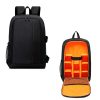 GPB Camera Gear Back Pack (Orange Interior)