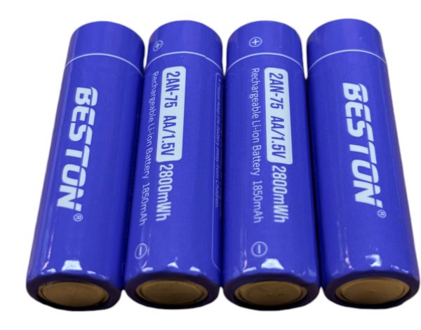 BESTON 1.5v li-ion lithium AA 2800mWh rechargeable battery for MP3/Camera/microphone | GP Batteries