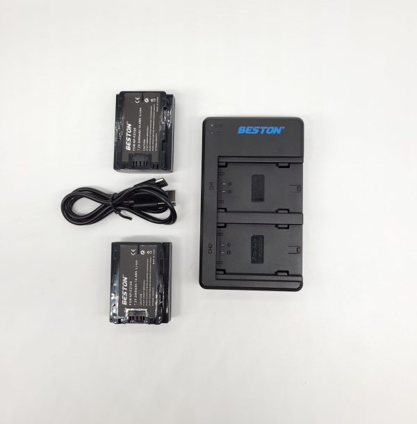 Dual Charger and 2 Battery Kit for Sony NP-FZ100