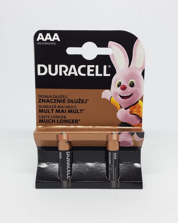 Duracell MN2400 AAA 1.5V 2-Pack