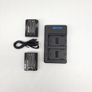 Dual Charger and 2 Battery Kit for Sony NP-FZ100